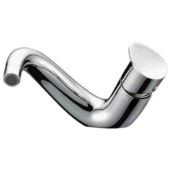 Alfi Trade ALFI Trade AB1572-BN Wave Brushed Nickel Single Lever Bathroom Faucet AB1572-BN